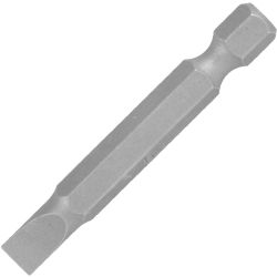S/d Power Bit 6mmx50mm Slotted 1/cd